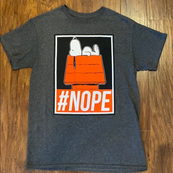 Peanuts Other - Snoopy #NOPE T-shirt